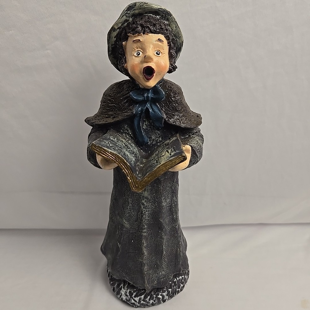 1994 Christmas English Caroler‎ Sankyo Winsor Collection Figurine Retro Vintage